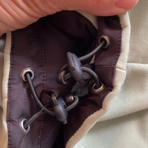 Spyder mint green light zip up front fleece lined coat - Picture 13 of 16